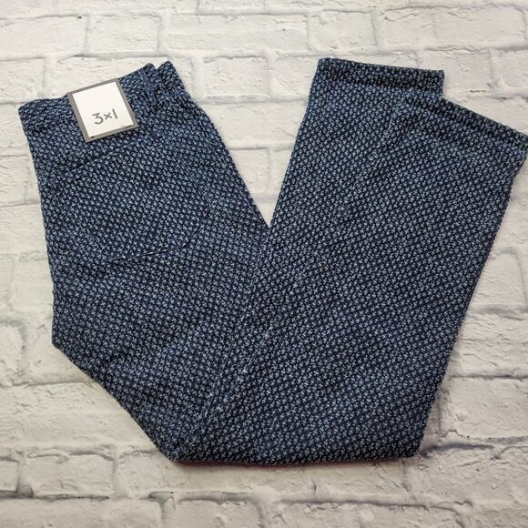 NWT 3x1 W2 Dekalb Textured Boyfriend Jeans size 27 - Picture 3 of 15